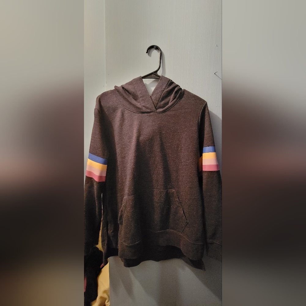 Old Navy Gray Pullover Hoodie